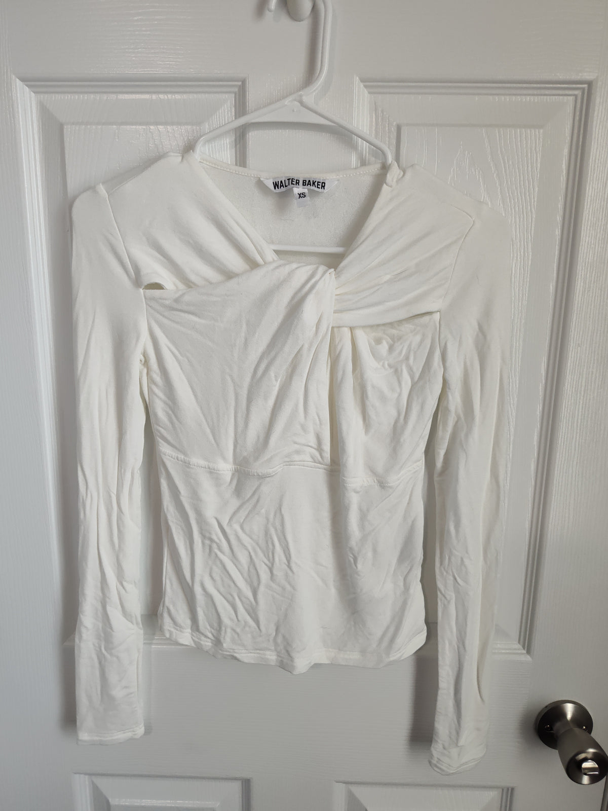 Seller 189:  Walter Baker Corrine Twist Top Women's size XS