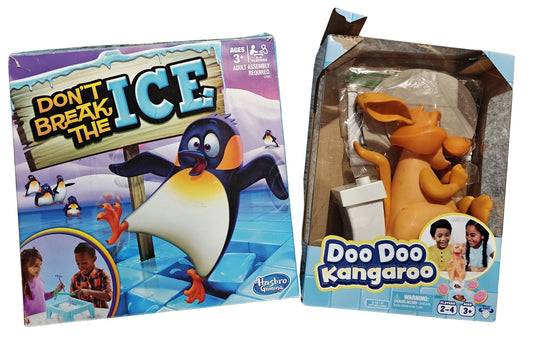 #7 Toddler Game Bundle- Don't Break the Ice & Doo Doo Kangaroo