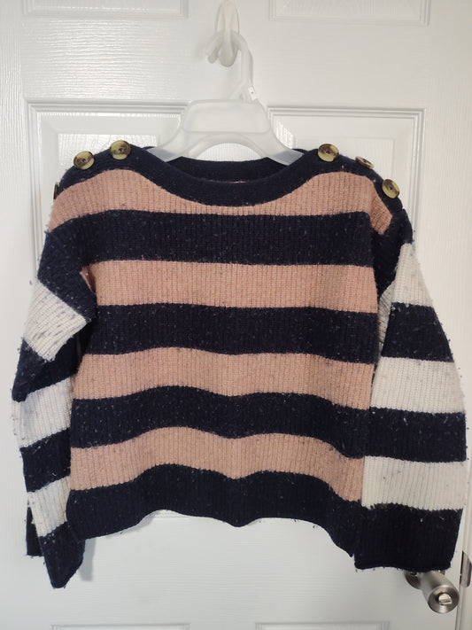 Seller 189:  Madewell Calloway Boatneck Pullover Women's Small