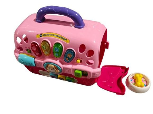 #7 V-Tech Care for Me Learning Carrier pet care toy, toddler, girl