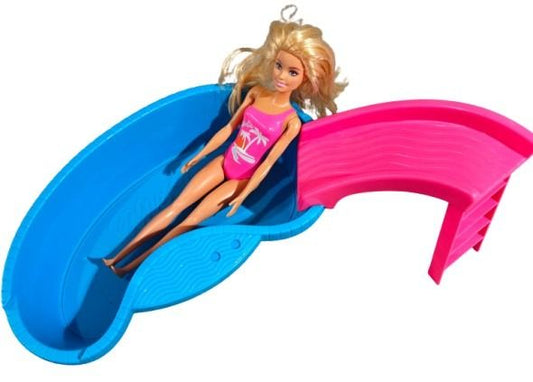 #7 Barbie with Pool & Slide