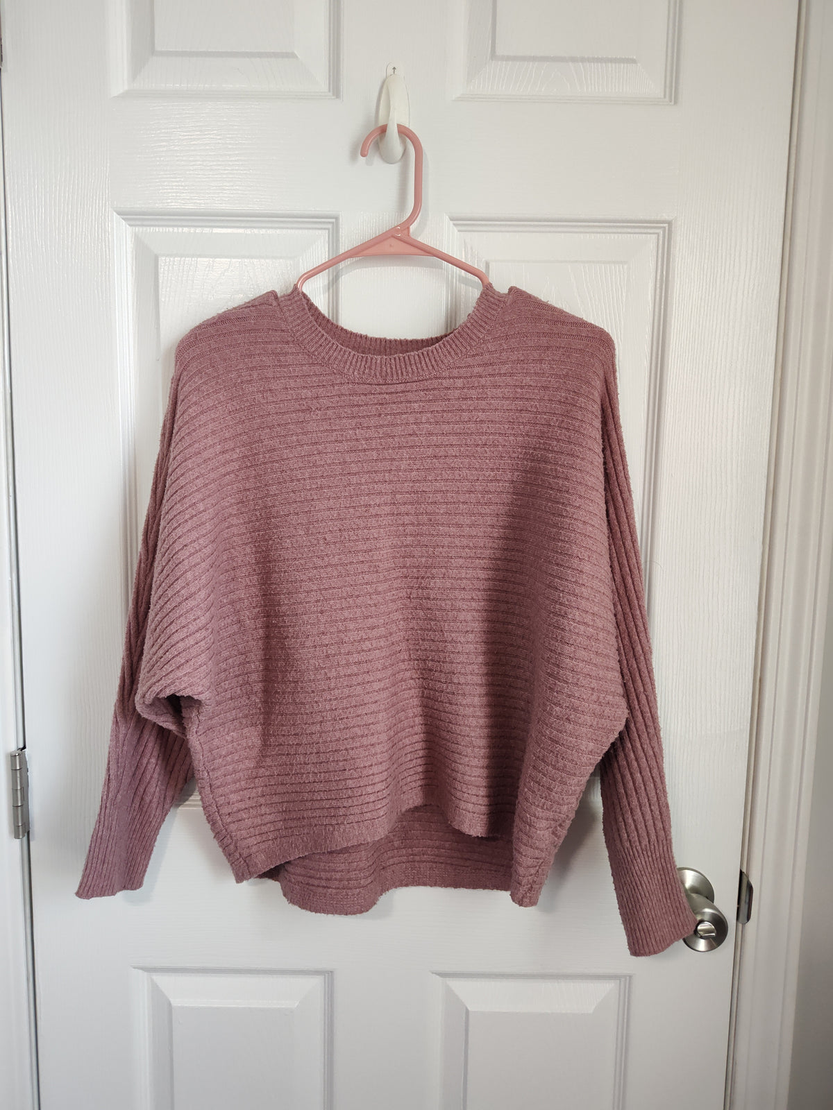 Seller 189:  SO women's pink sweater size small