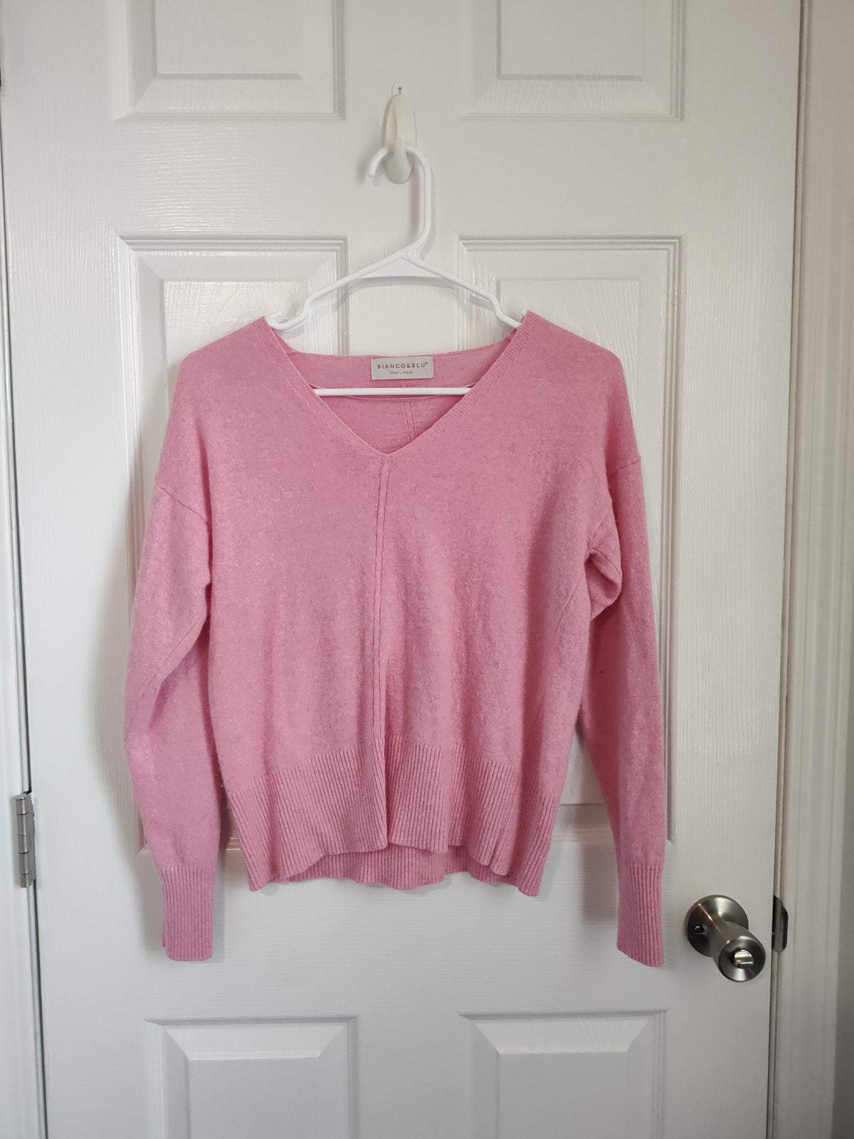 Seller 189:  Bianco & Blu Pink Sweater Women's Medium