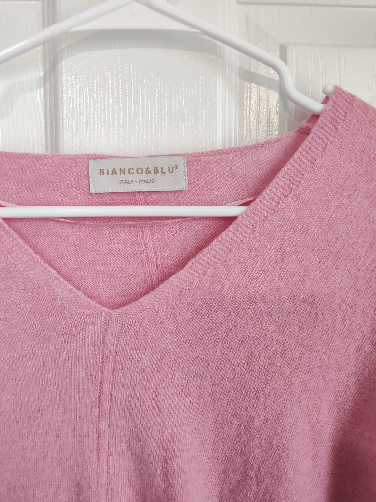 Seller 189:  Bianco & Blu Pink Sweater Women's Medium