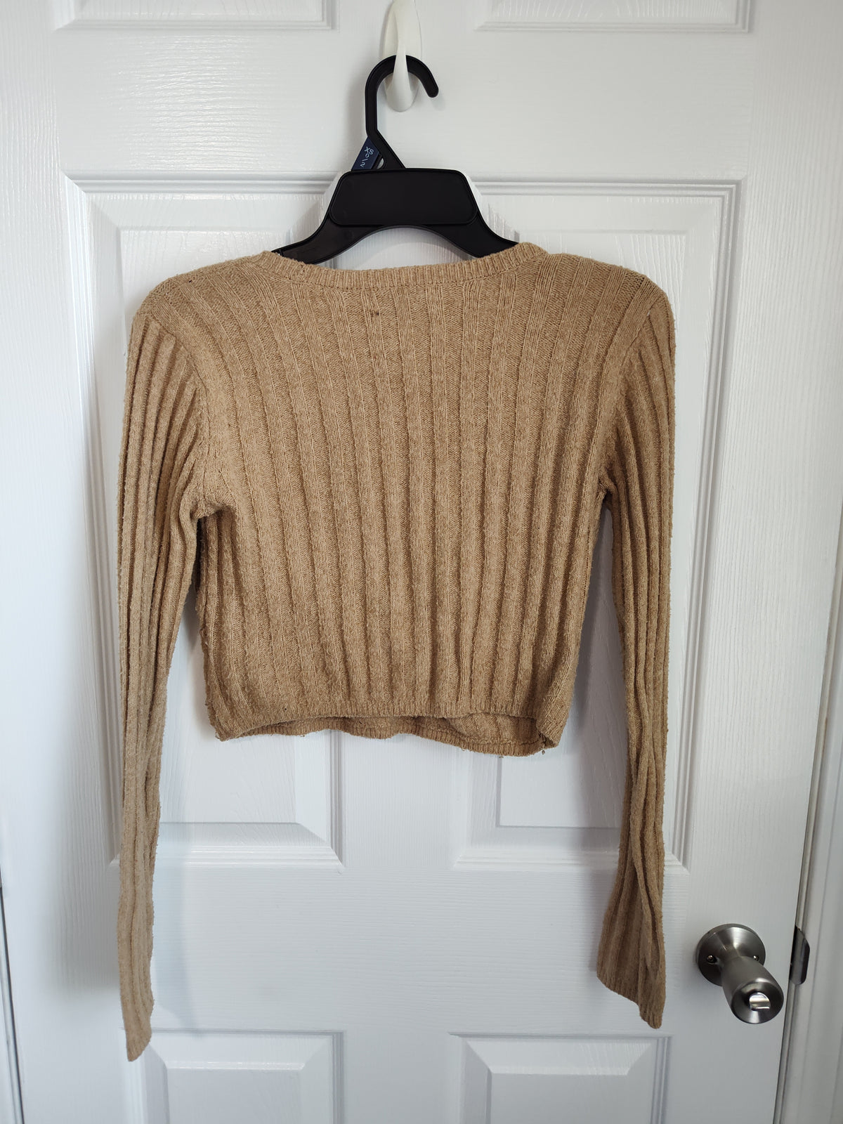 Seller 189:  Urban Outfitters women's Small Crop Wrap Sweater