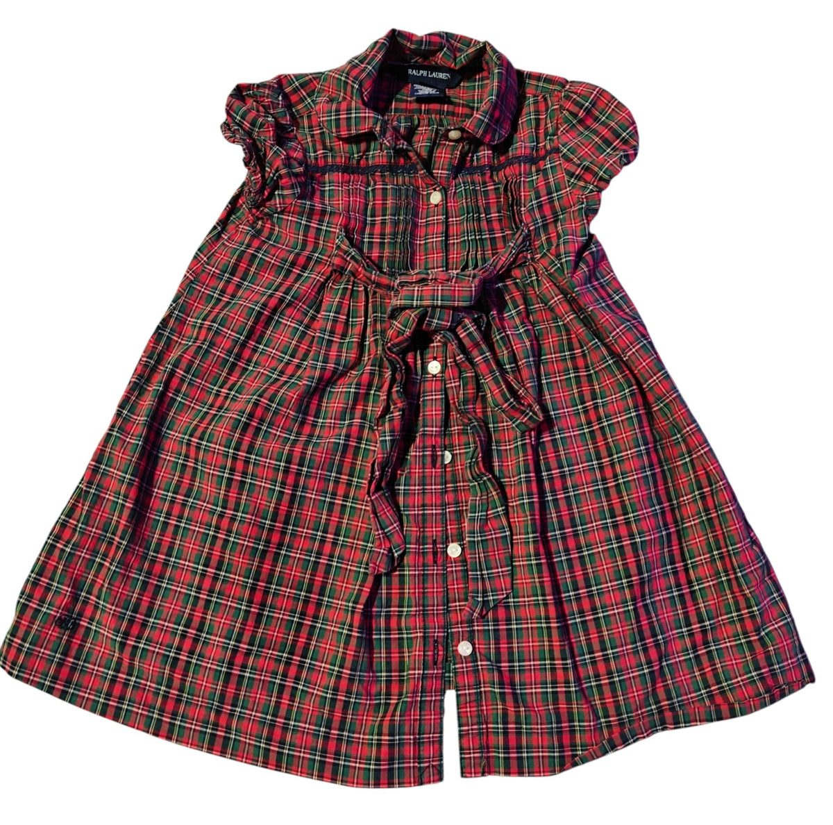 #7 Ralph Lauren Christmas Dress, Girls 24 mo