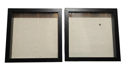 #7 Black Shadow Boxes, 9x9