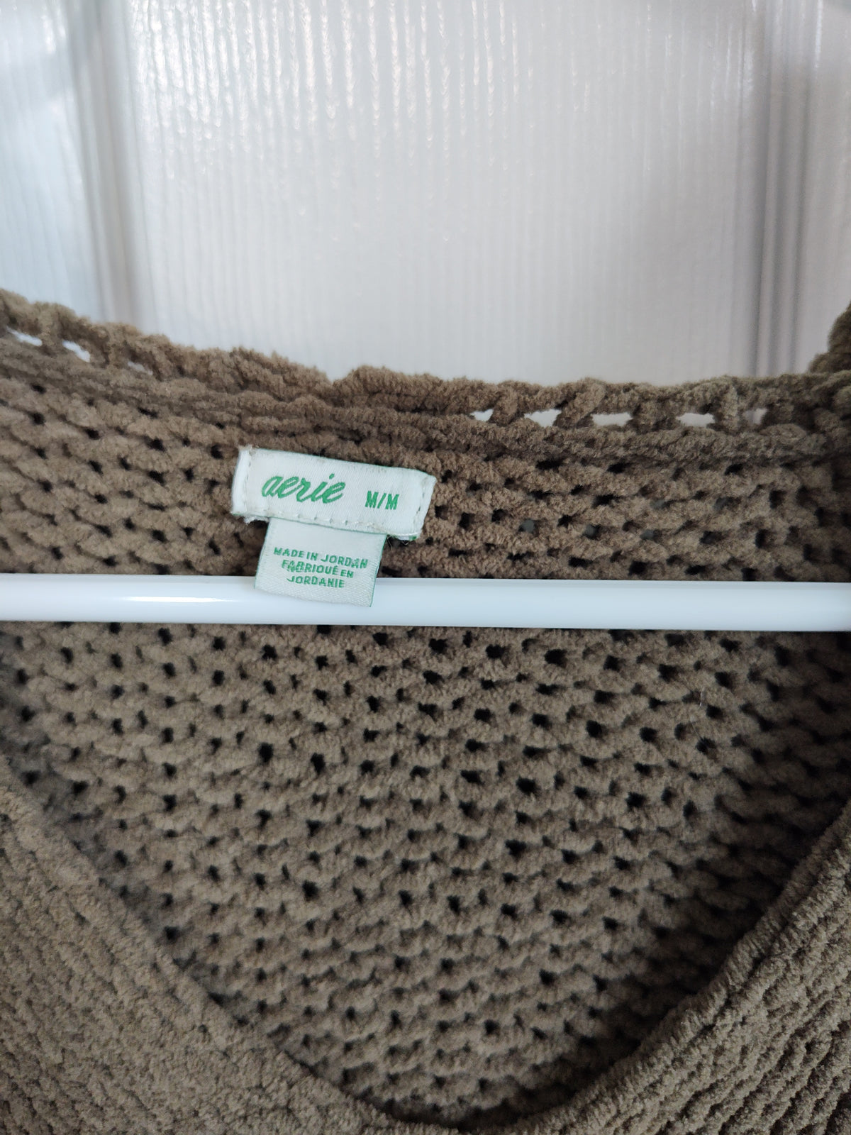 Seller 189:  Aerie oversized hooded sweater women's size medium