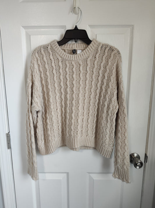 Seller 189:  Divided beige sweater women's size medium
