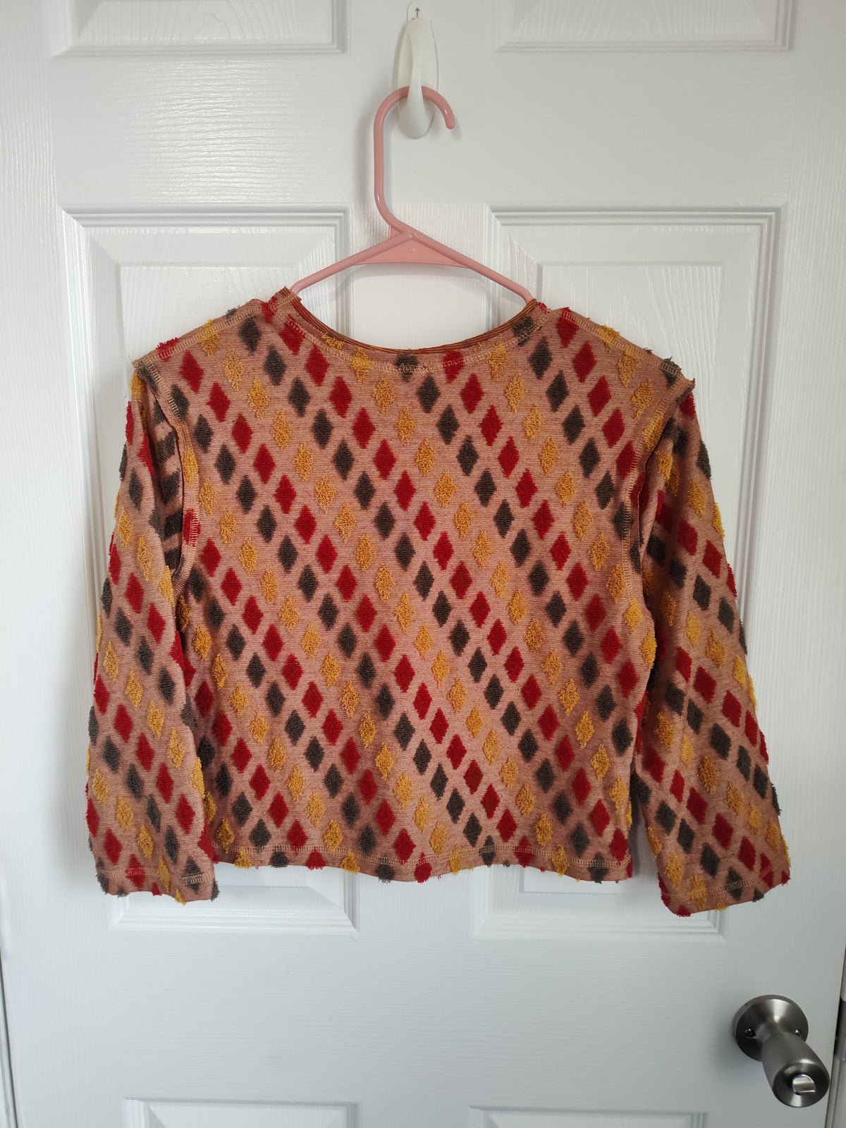 Seller 189:  Free People Magic Carpet Crop Sweater women's size medium
