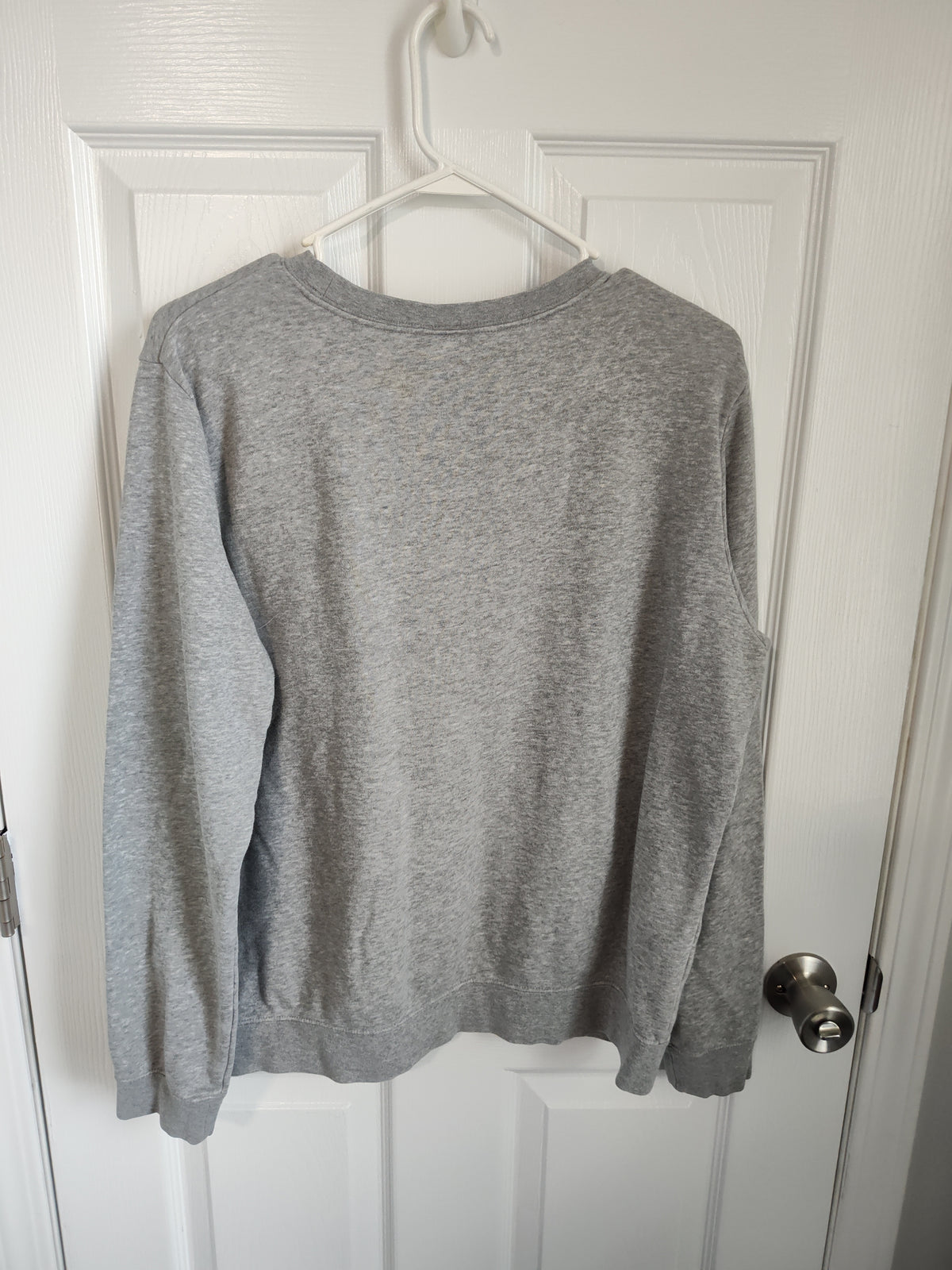 Seller 189:  Nike women's gray sweatshirt size large