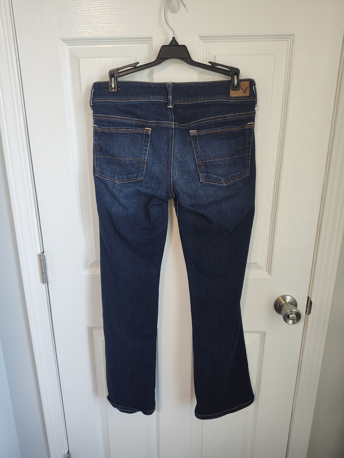 Seller 189:  American Eagle Women's Jeans size 8:  Kick Boot Stretch Style