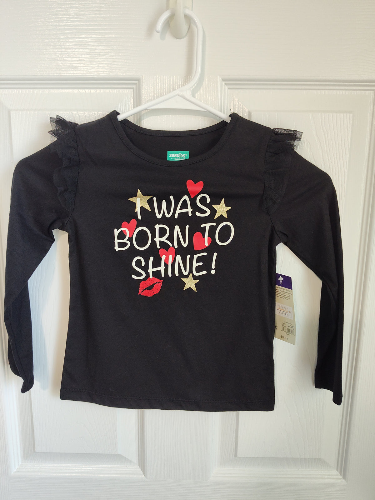 Seller 189:  Garanimals New Shirts x 3, Girls size 5