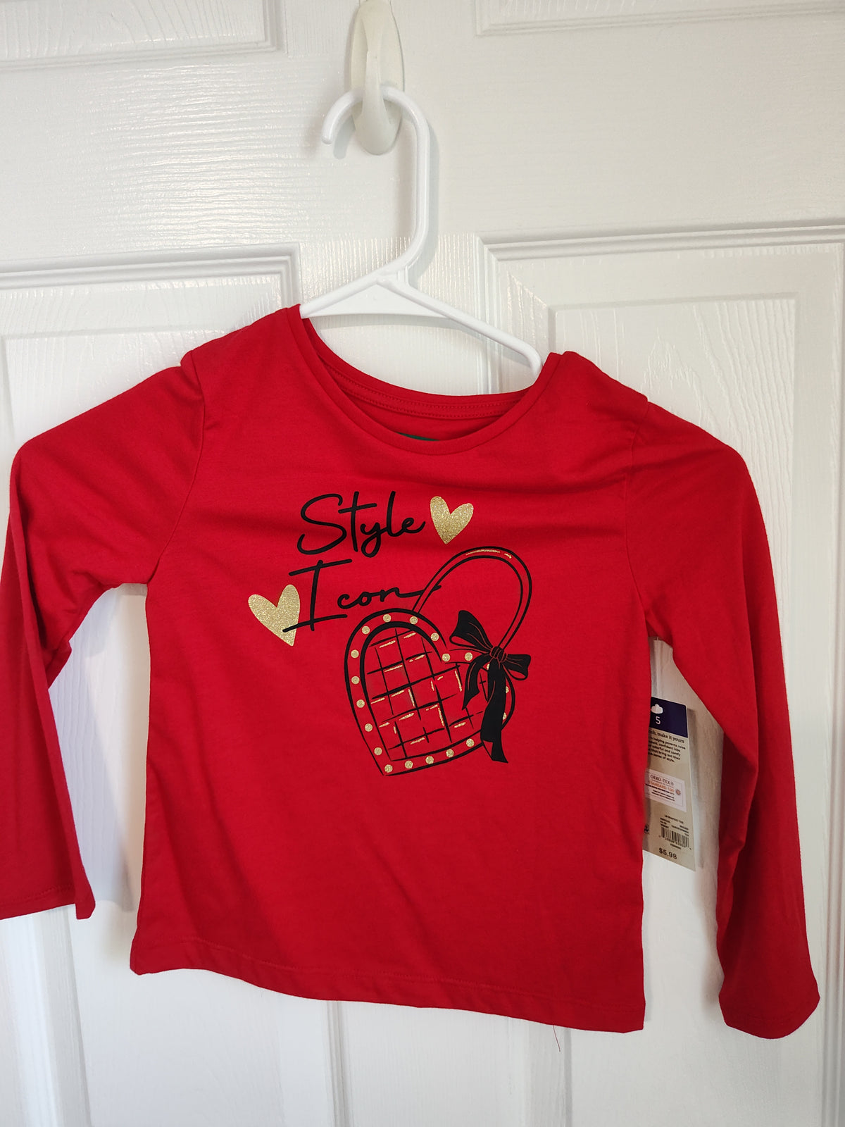 Seller 189:  Garanimals New Shirts x 3, Girls size 5