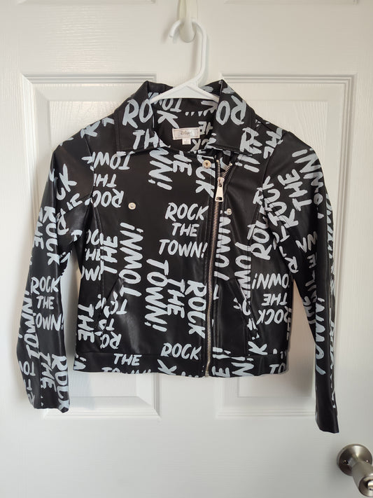 Seller 189:  Disney D-signed Rock the Town Jacket Girls Size 10/12