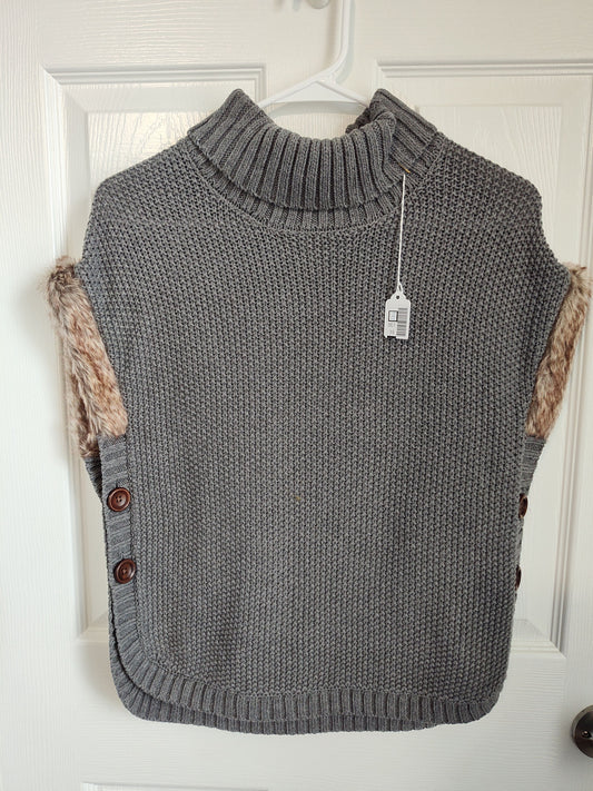 Seller 189:  Aspen Kids Poncho Style Vest Girls size 10/12