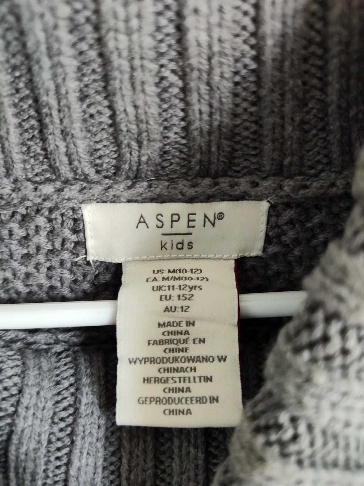 Seller 189:  Aspen Kids Poncho Style Vest Girls size 10/12