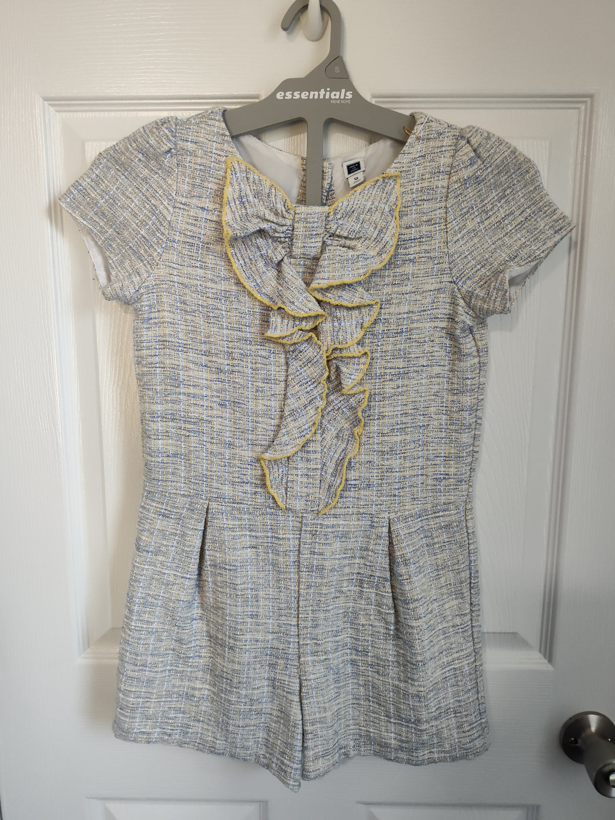 Seller 189:  Janie and Jack Ruffled Romper Girls size 12