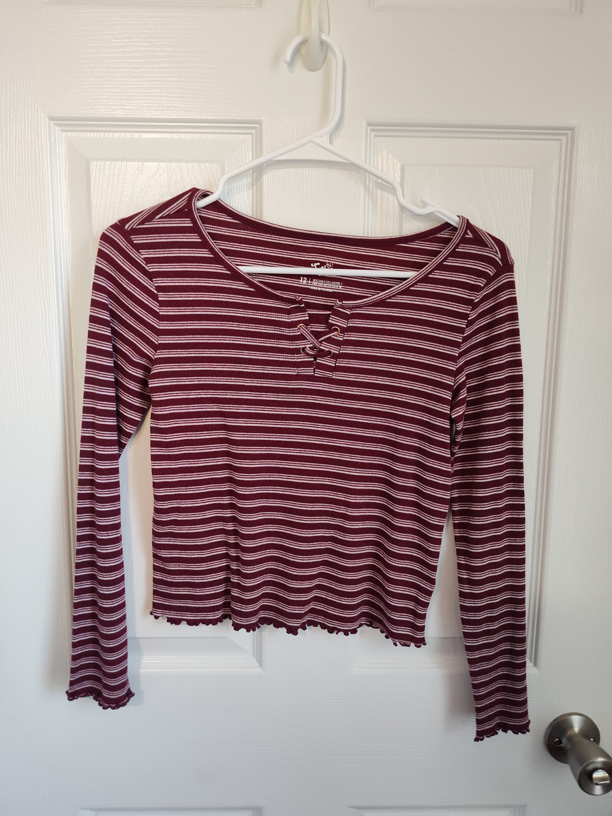 Seller 189:  Justice long sleeves x 2 Girls size 12
