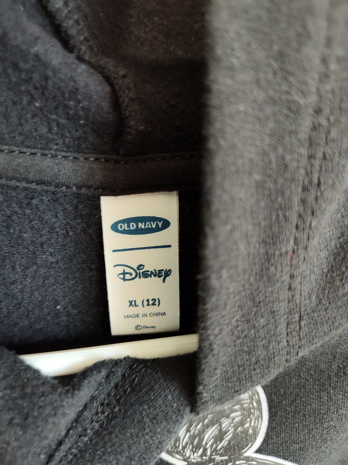 Seller 189:  Old Navy Girls Mickey Hoodie Size 12