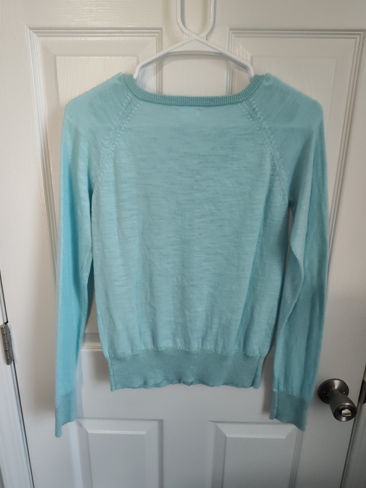 Seller 189:  Cat & Jack Girl's Blue Cardigan Size 14/16