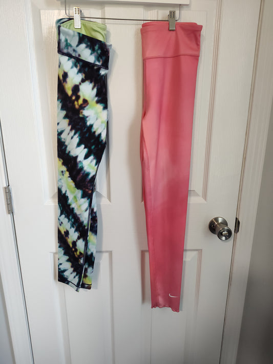 Seller 189:  Athleta & Nike girl's athletic leggings, fit like a girl's 14