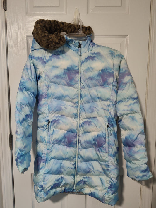 Seller 189:  Lands end XL (14/16) Double lined Coat with detachable hood girls