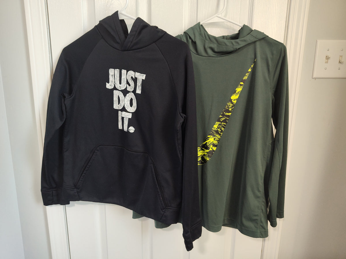 Seller 189:  Nike Hoodies x 2 boys YXL (appx size 16)