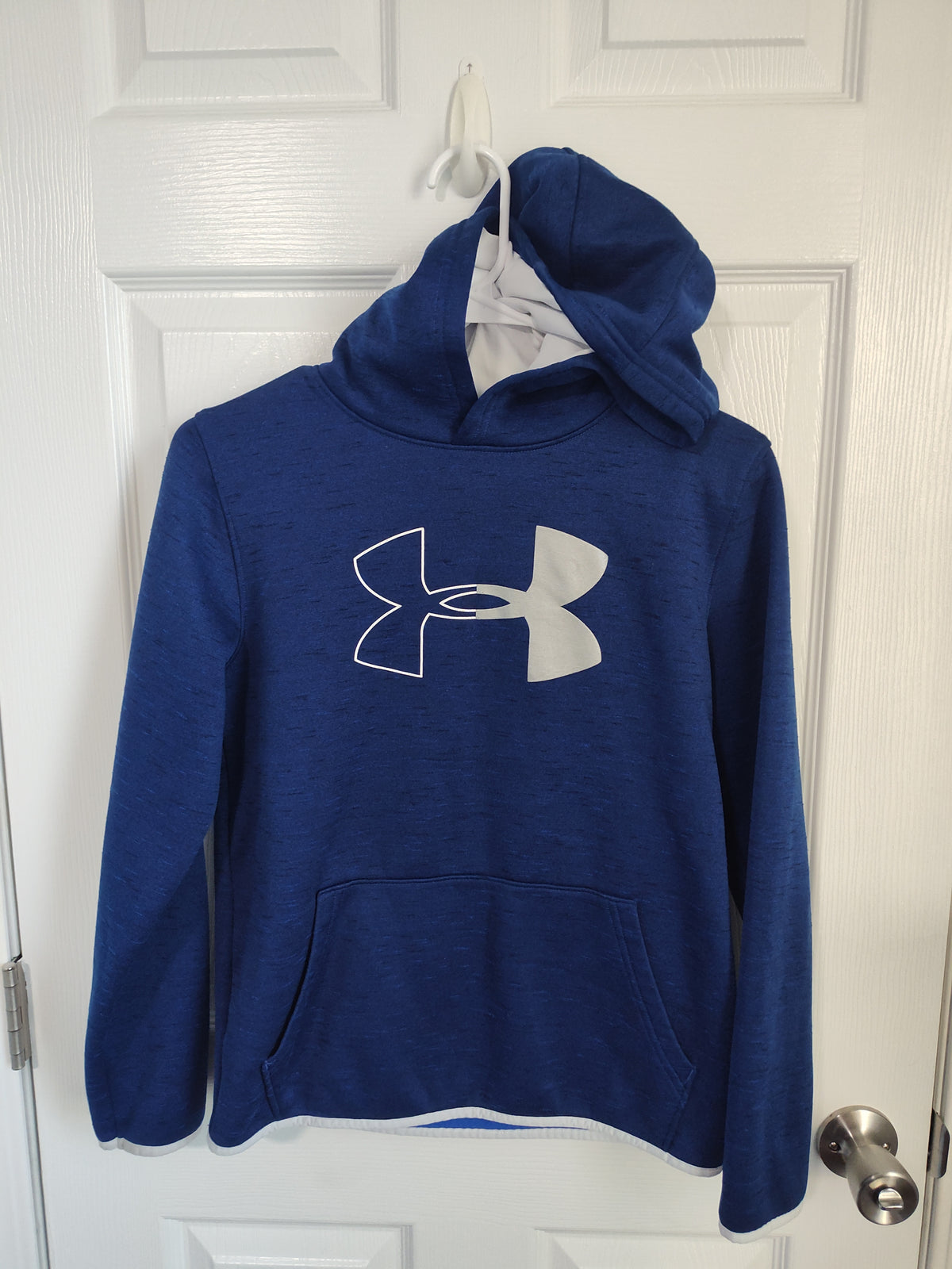 Seller 189:  UA boys hoodies x 2 YXL (appx size 16)