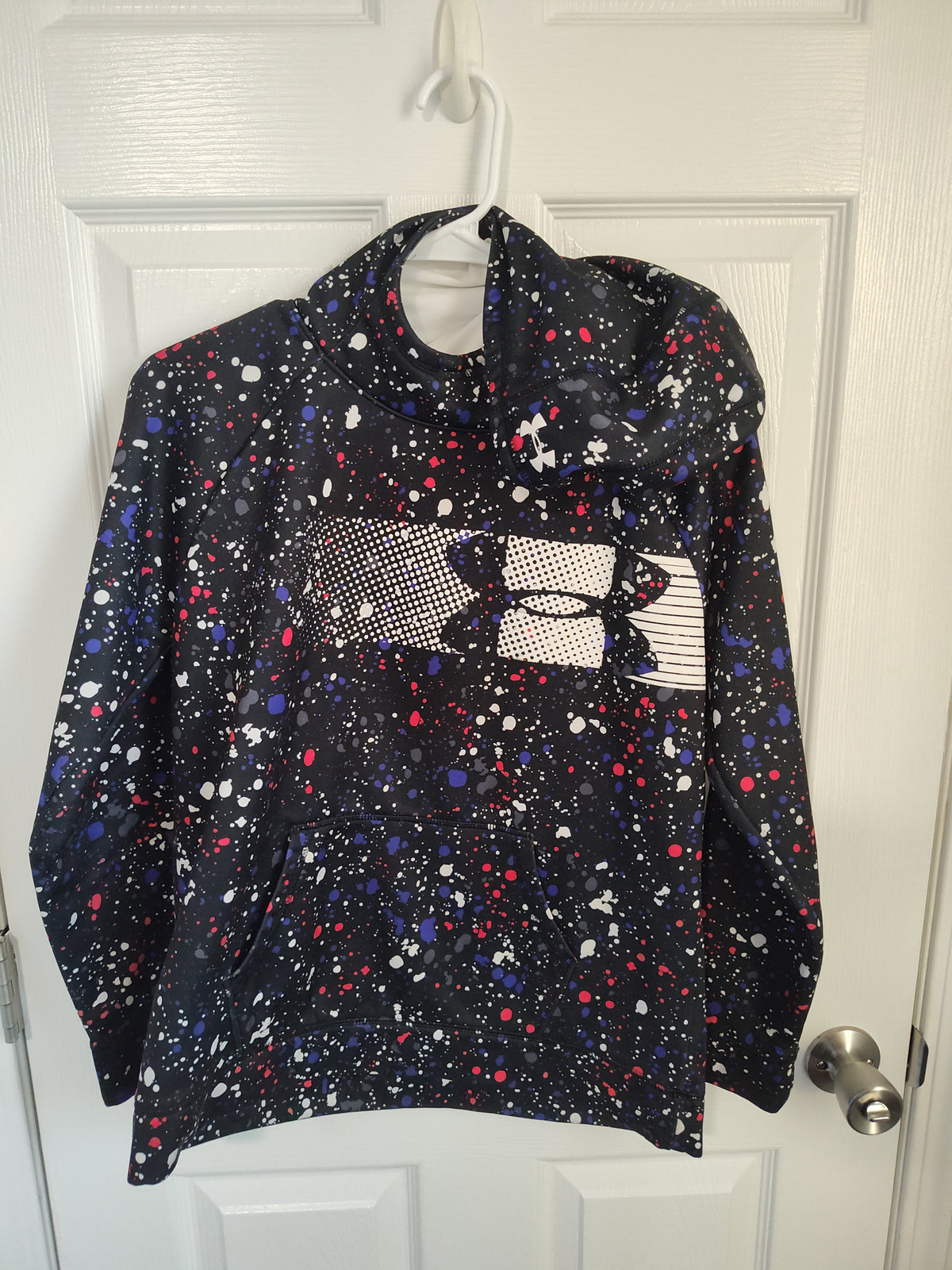 Seller 189:  UA boys hoodies x 2 YXL (appx size 16)
