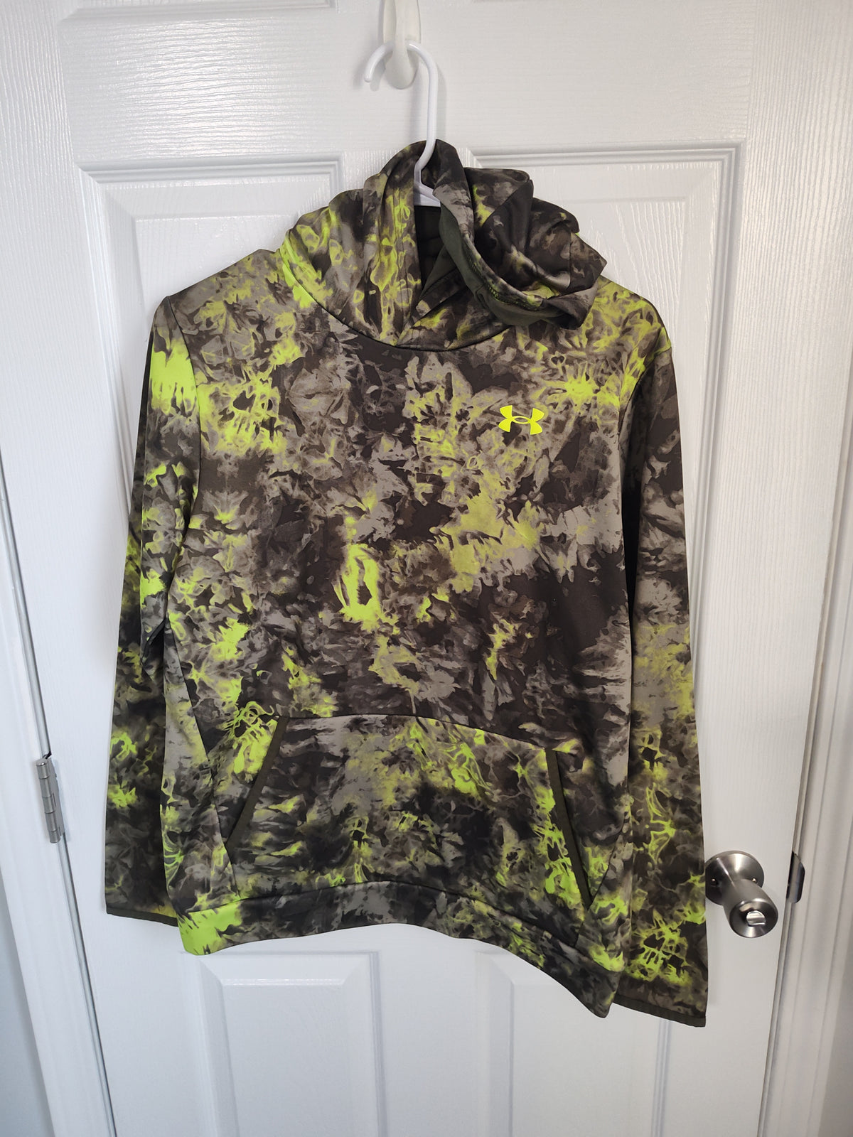Seller 189:  UA Green Hoodies x 2 YXL (appx size 16)