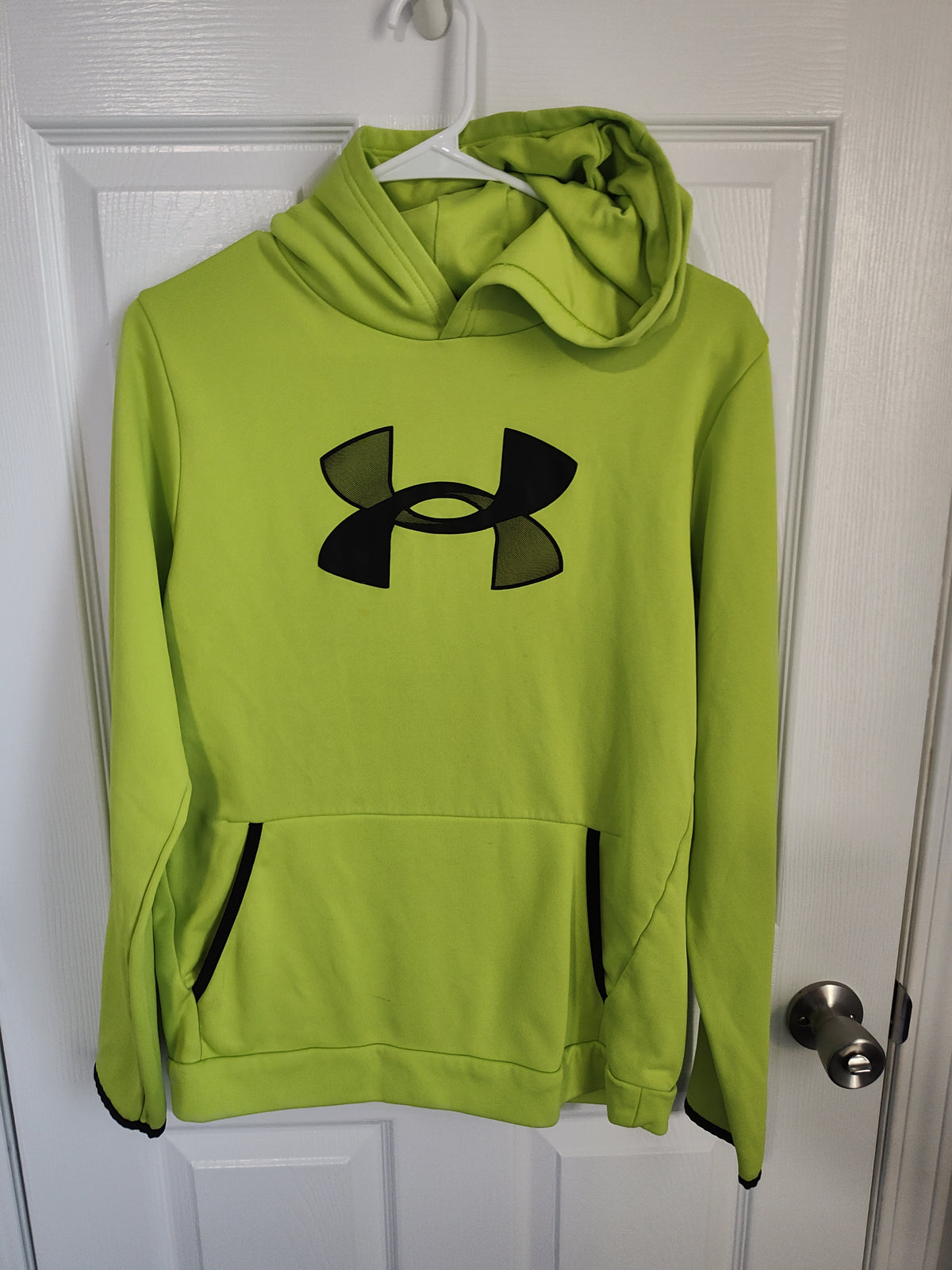 Seller 189:  UA Green Hoodies x 2 YXL (appx size 16)