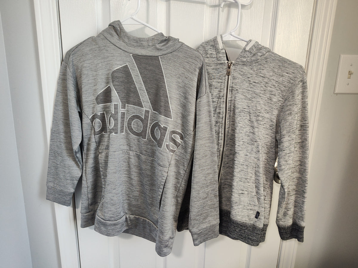 Seller 189:  Adidas and Univibe Hoodies boys size 16