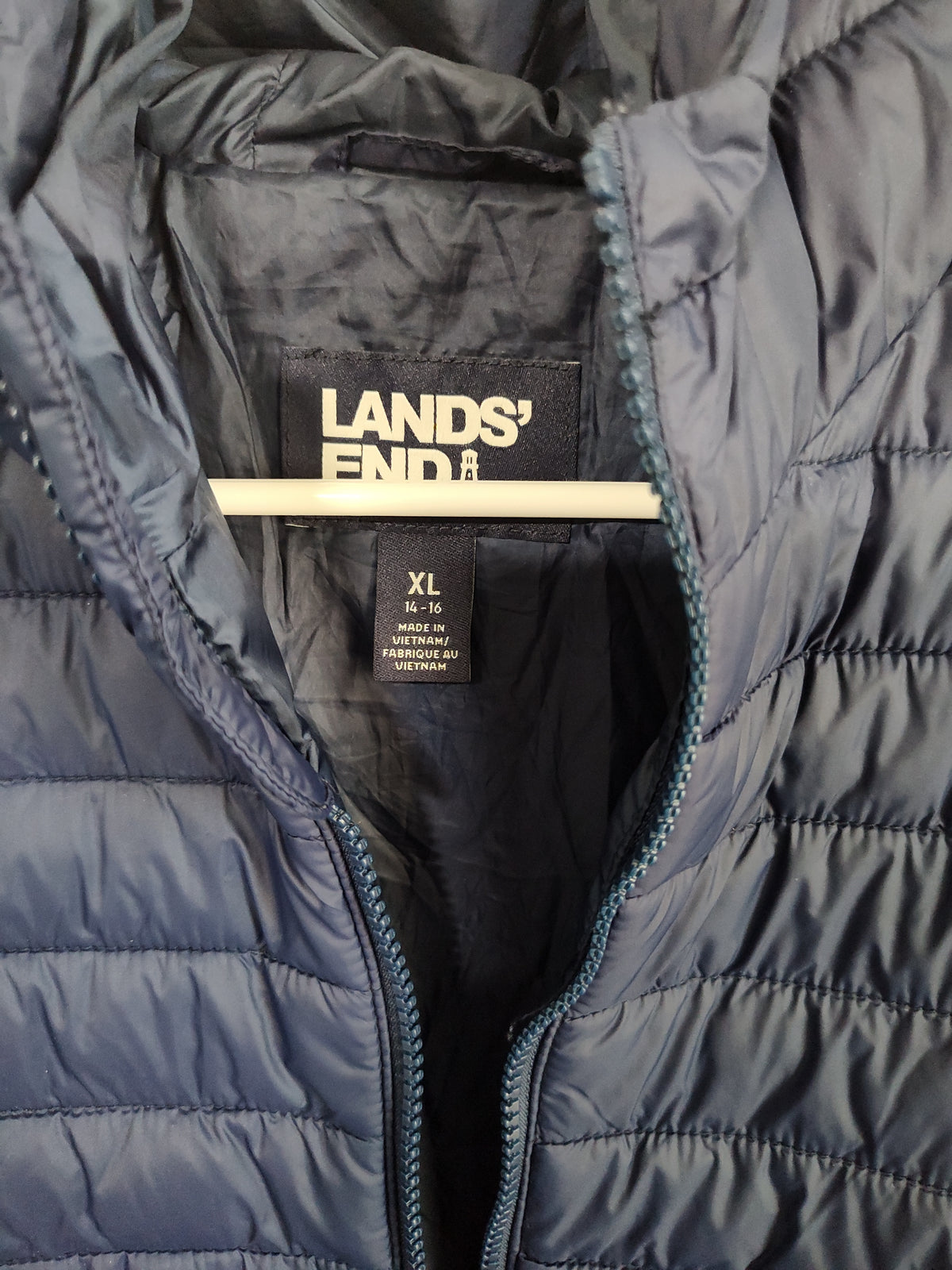 Seller 189:  Land End Boys Hooded Jacket Size 14/16