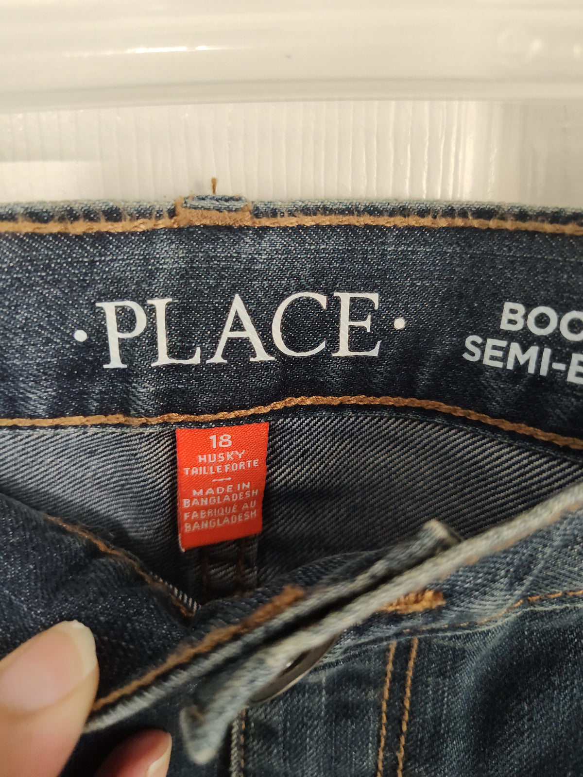 Seller 189:  Children's Place like new jeans boys 18 husky