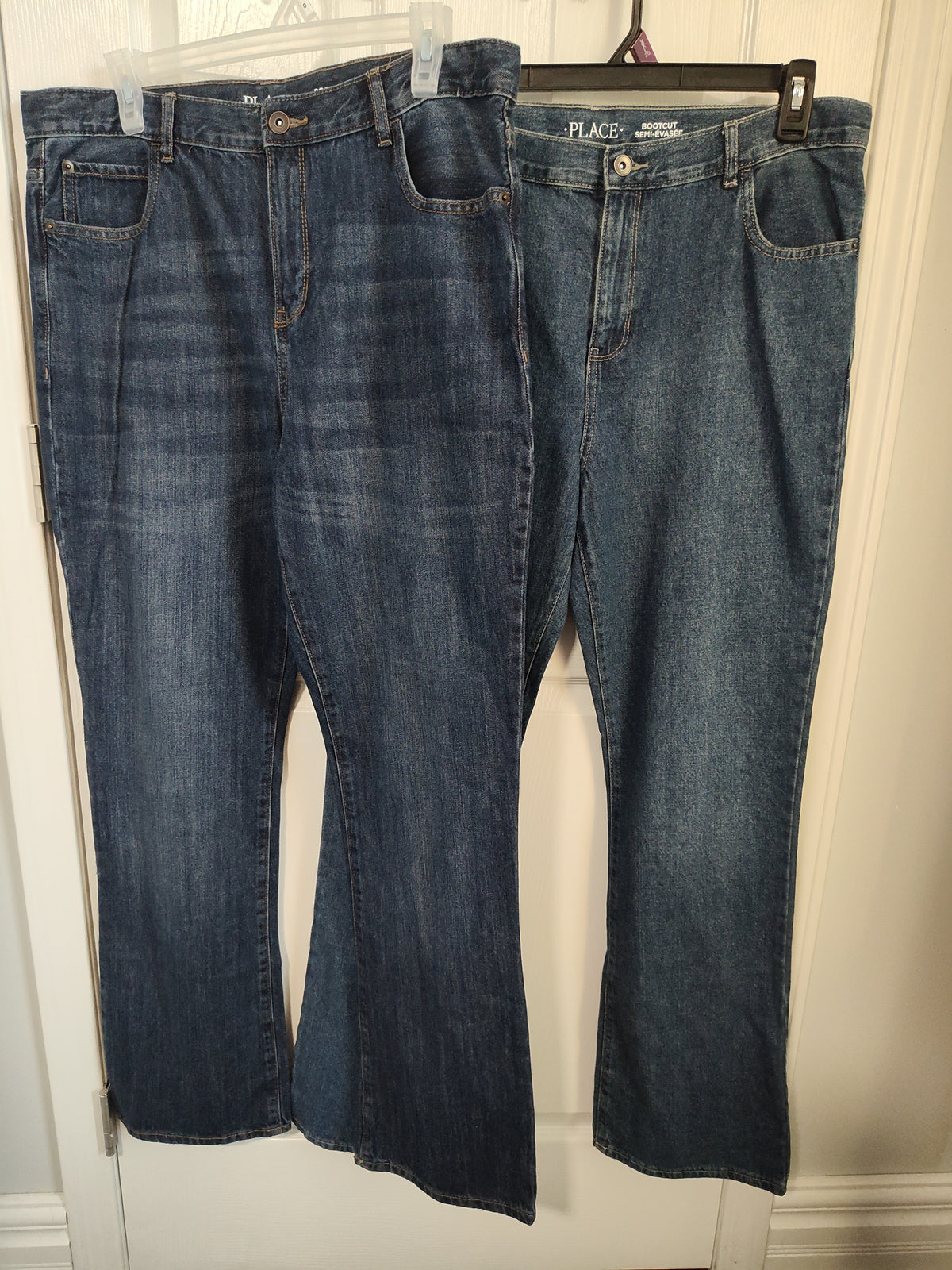 Seller 189:  Children's Place NWOT boys jeans x 2 (bootcut) size 20 husky
