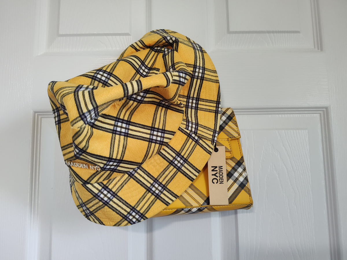 Seller 189:  Steve Madden Bucket hat and purse