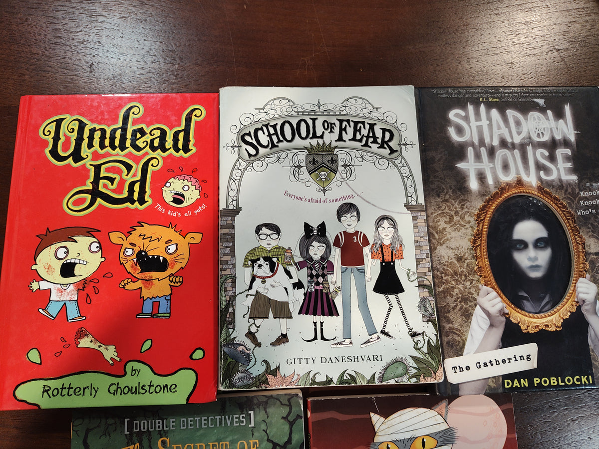 Seller 189:  Variety of easy scare chapter books (tween age)