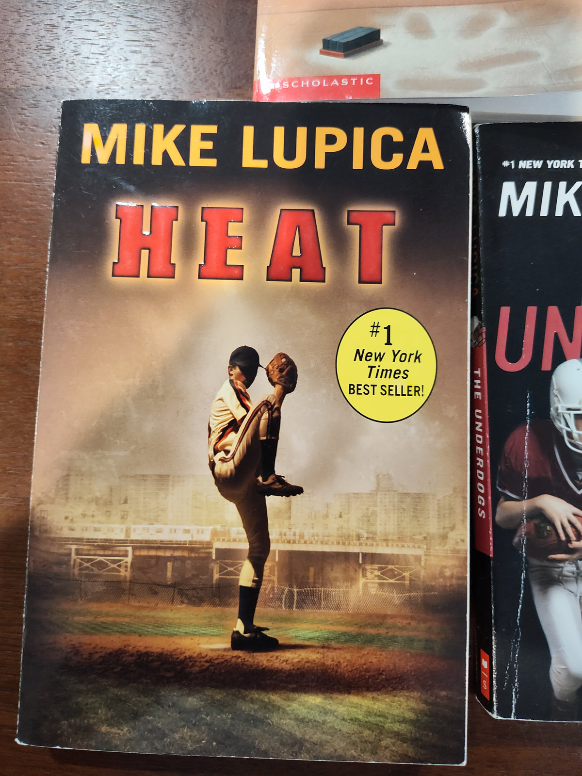 Seller 189:  Chapter books x 3 including Mike Lupica