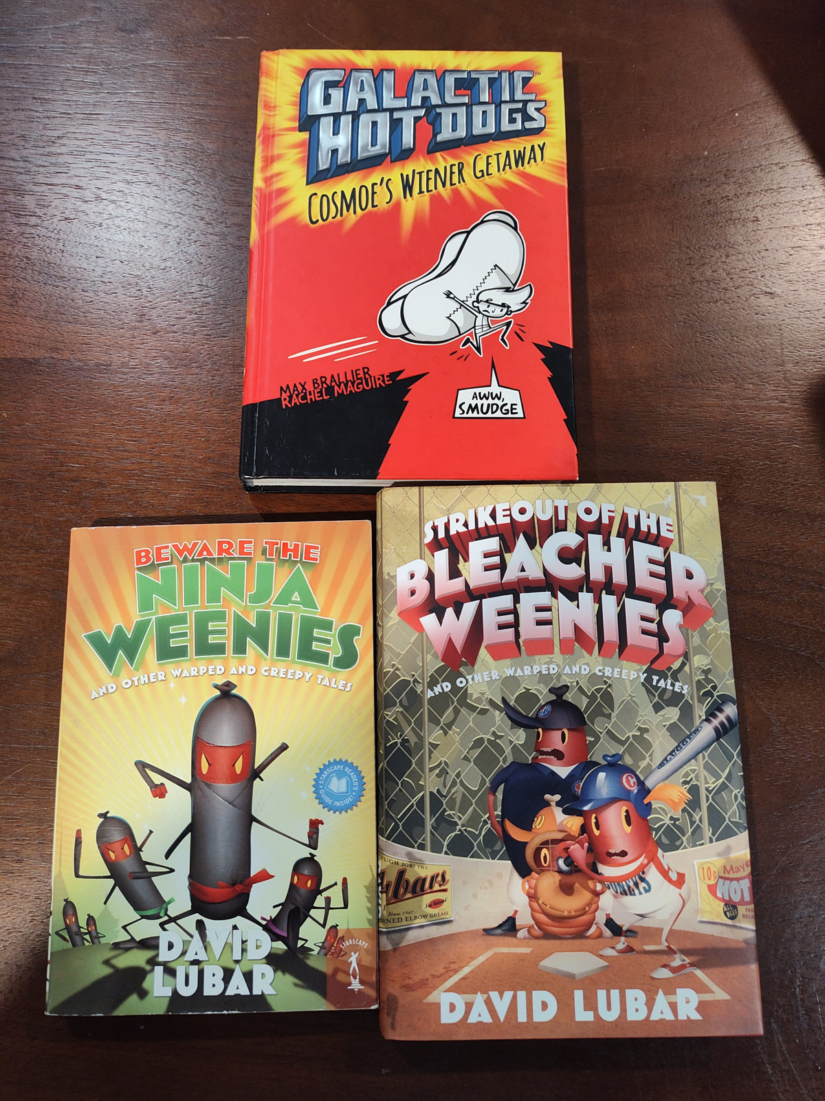 Seller 189:  Hot Dogs & Weenies Books x 3