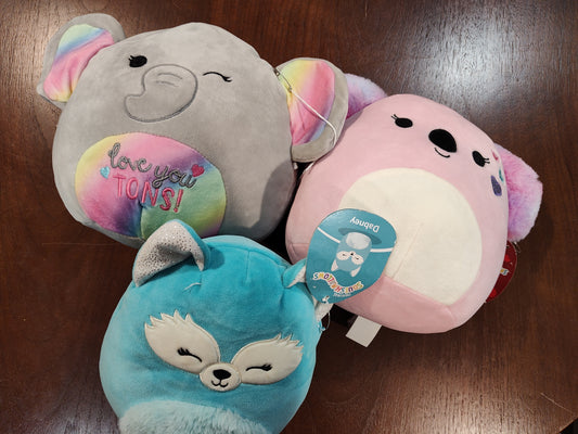 Seller 189:  Squishmallows x 3