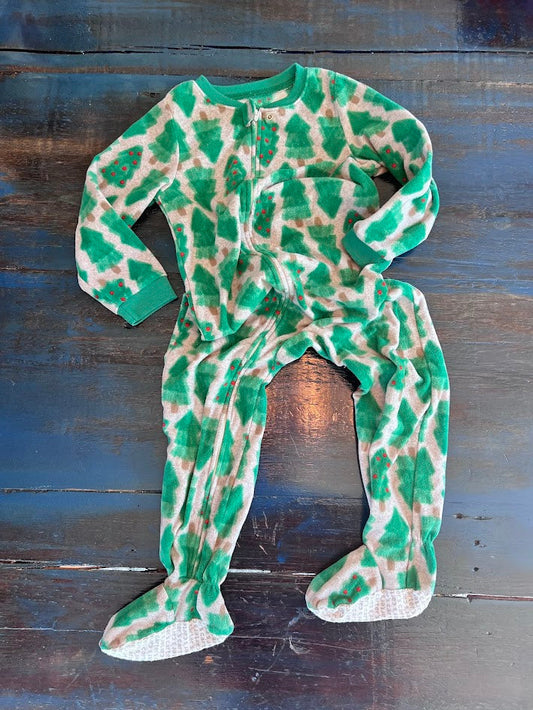 Seller #94: Toddler Christmas Footie Pajamas, 5T