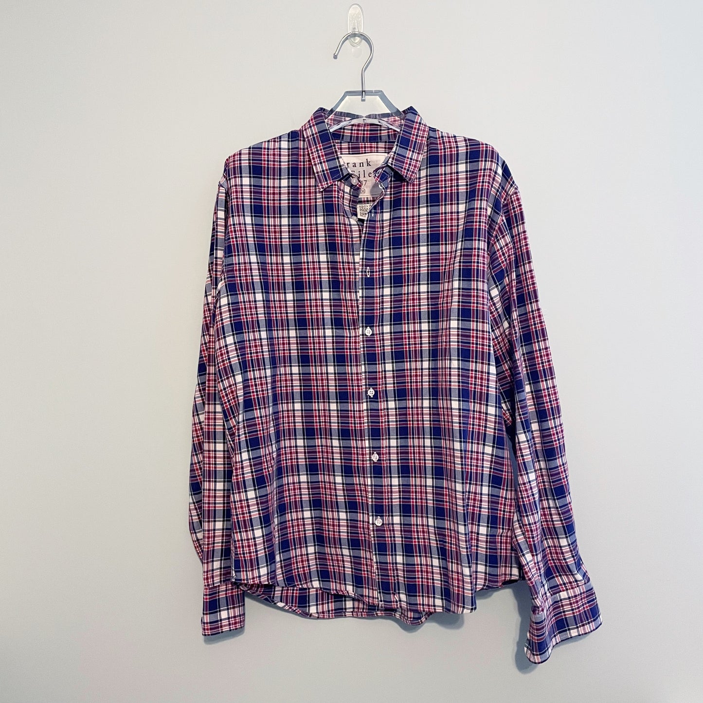 #118 | Size M | Frank & Eileen Women's Plaid Button Down Paul Top