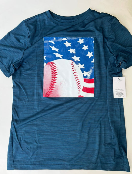 #200 Boys size 18/20 baseball dry fit Tshirt