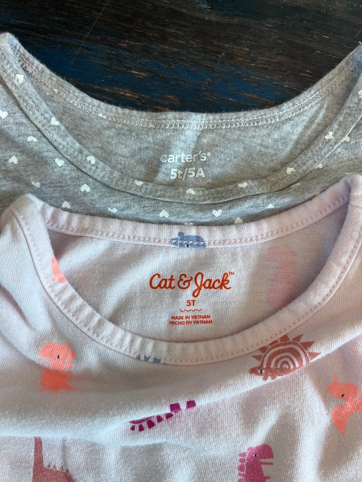 Seller #94: Set of 2 Dresses Girls, 5T