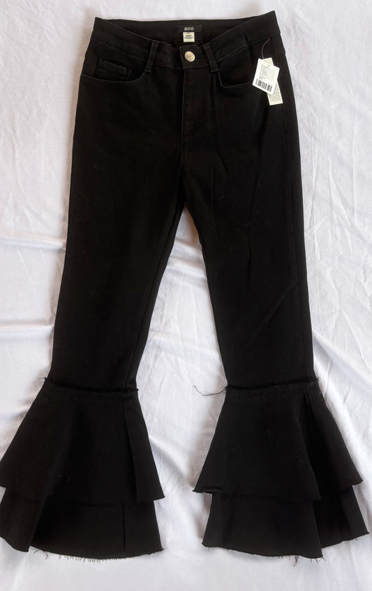 #119 New With Tags BDG women's flare black jeans size 25