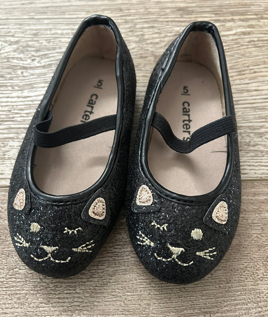 #15 *Reduced* Carters 5c Glitter Cat Ballet Flats New