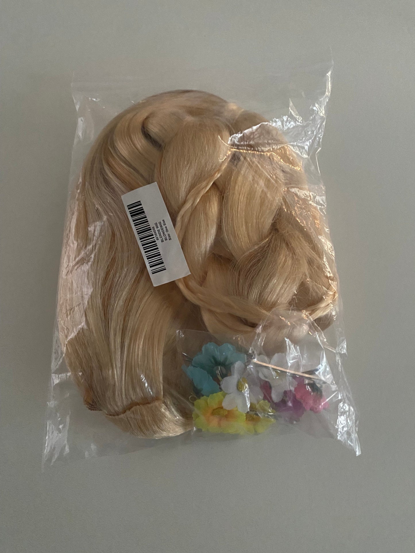 #117,Trish Scully Blonde Rapunzel wig, NEW