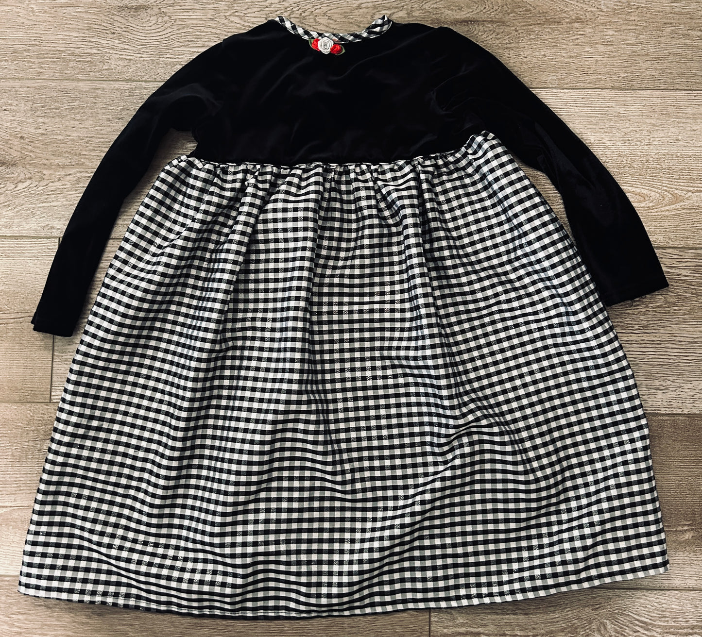 #15 Vintage 5t Plaid Dress