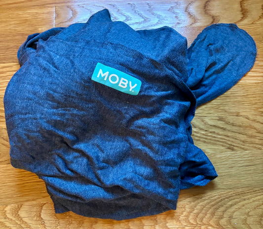 Seller #139 Moby Baby Wrap Carrier Grey/Blue